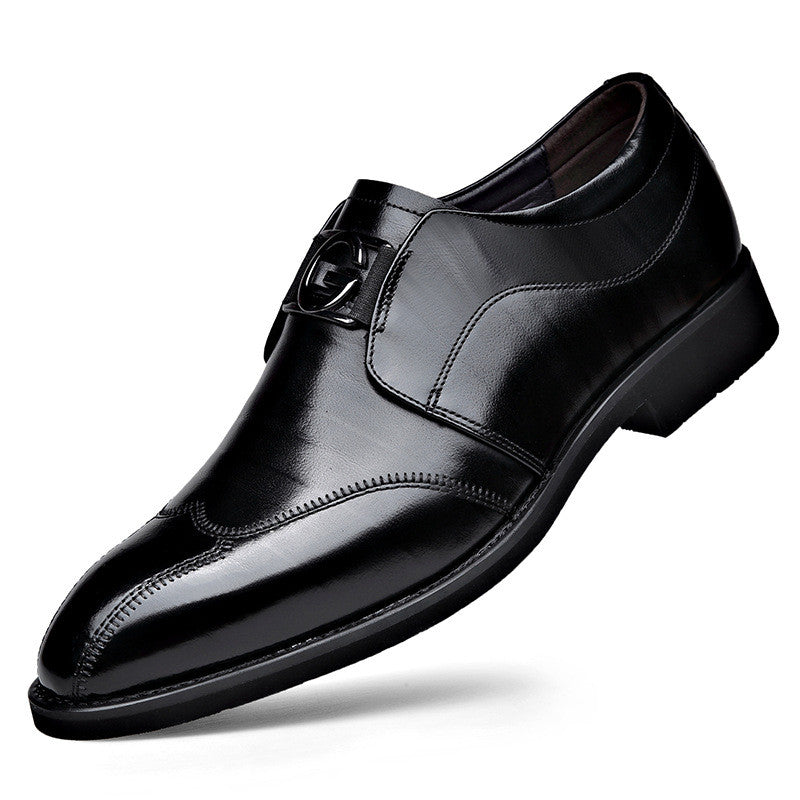 Men's Casual Business Leather Shoes【Black Only】