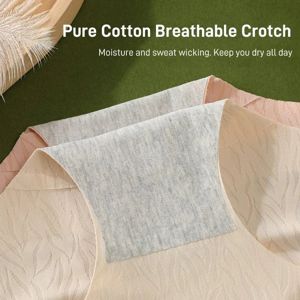 Women's High-Waisted Non-Marking Panties 3 PCS/Pack