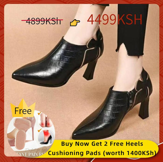 Trendy Floral Women's Ankle Boots