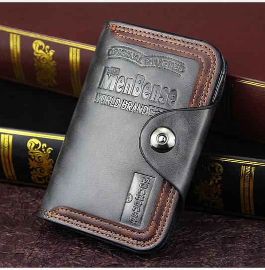 Retro Tri-Fold Men's Wallet