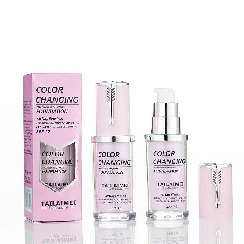 [Buy 1 Get 1 FREE!]TLM Flawless Colour Changing Foundation