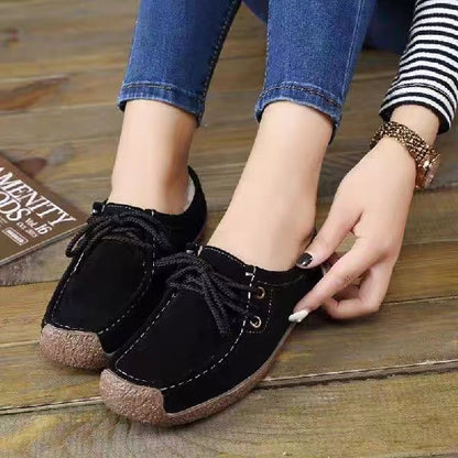 Women's Flat Lace-Up Casual Shoes