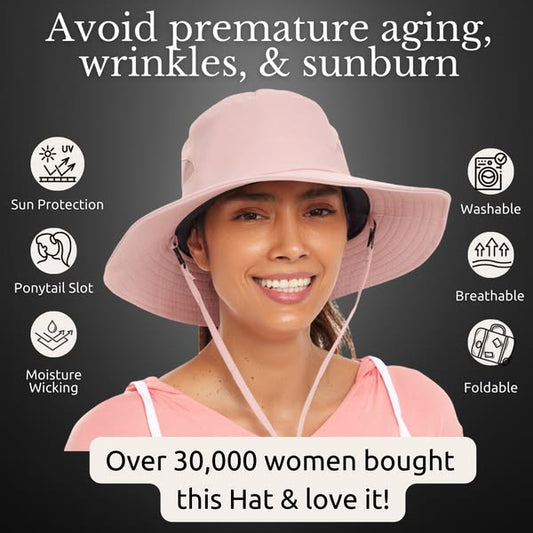 UV Protection Foldable Sun Hat