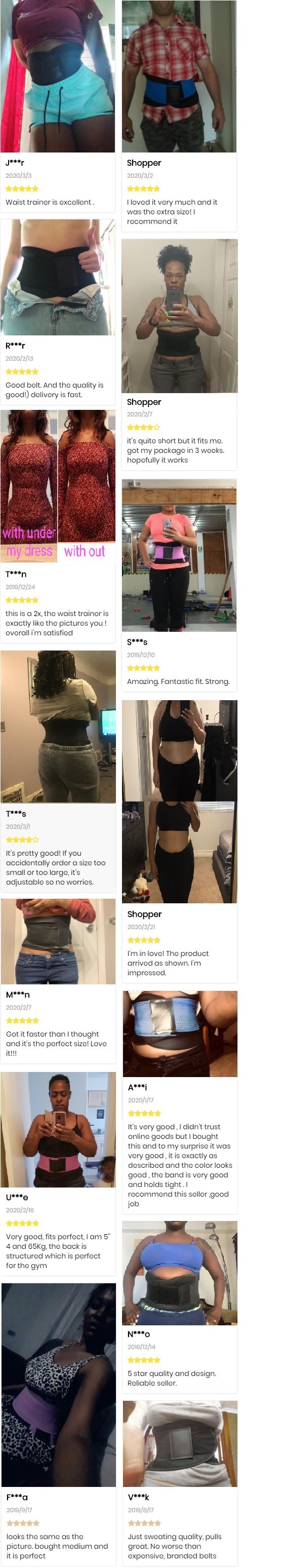 Upgraded High Quality Tummy Trimmer Sliming Belt