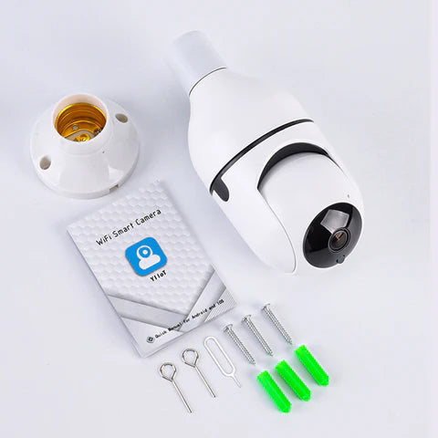 Wireless Wifi Light Bulb Camera Security Camera