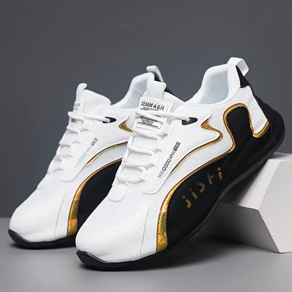 Mix color breathable men's sneakers