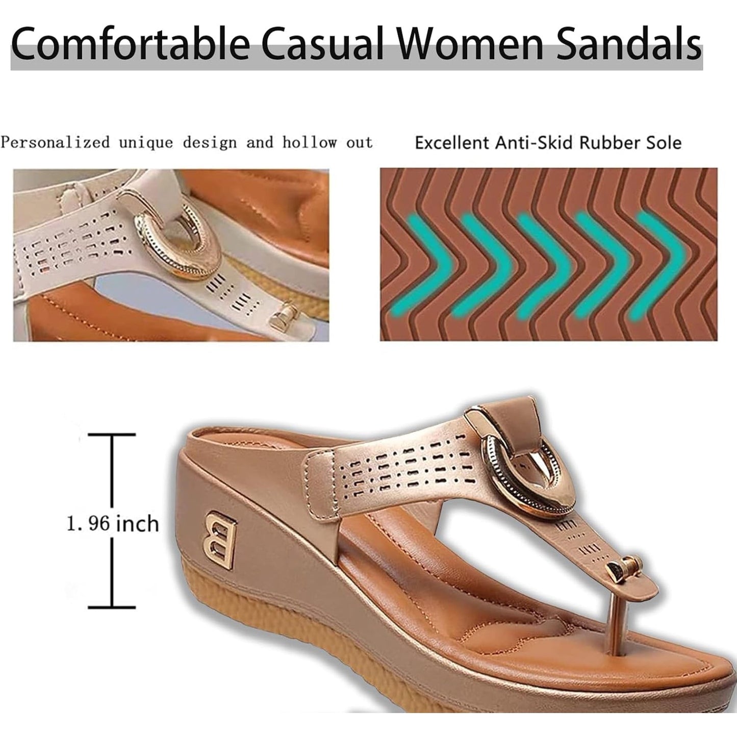 New Fashion Thick Sole Slippers