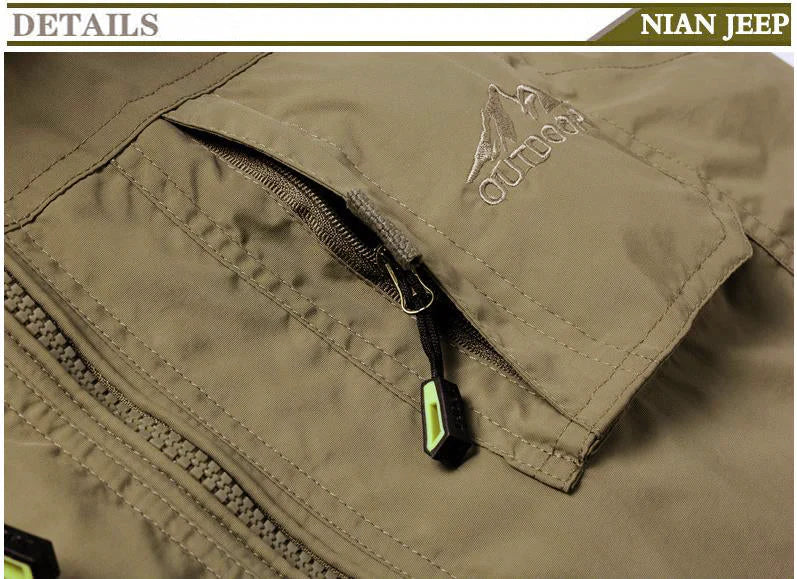 Men's Quick Drying Mesh Multi Pocket Vest