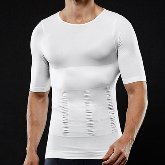 Men's Shaper Cooling T-shirt【White Only】