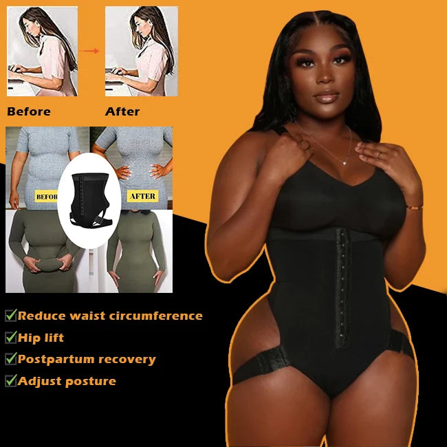 Cuff Tummy Trainer with Butt Lift Exceptional Shapewear