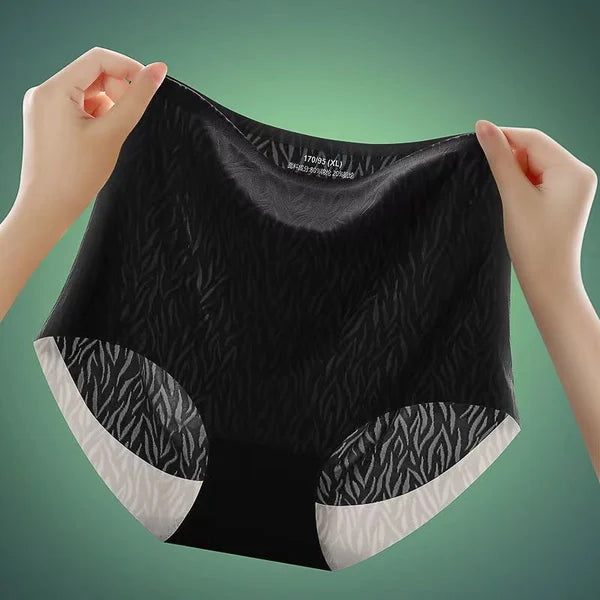 Women's High-Waisted Non-Marking Nude Panties