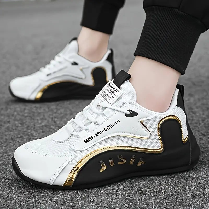 Mix color breathable men's sneakers