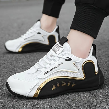 Mix color breathable men's sneakers