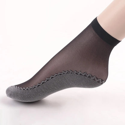 Velvet High-Elastic Wicking Non-Slip Cotton Socks 【10 pairs】