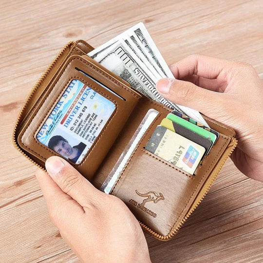 RFID Blocking Anti-Theft Wallet