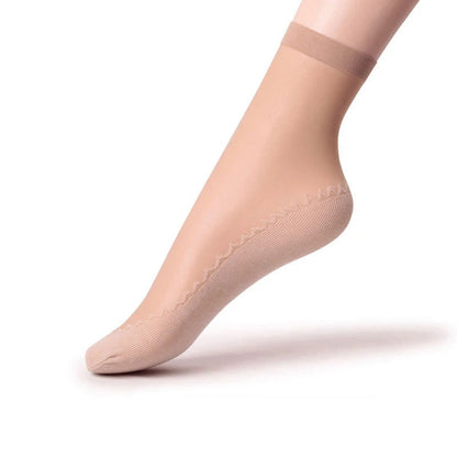 Velvet High-Elastic Wicking Non-Slip Cotton Socks 【10 pairs】