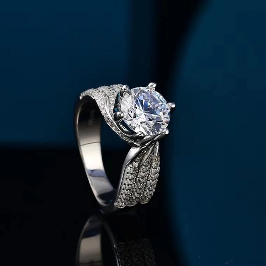 3 Carat Super Sparkling Diamond Ring